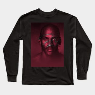 FLY - NBA Michael Jordan Bulls Polygon Art Long Sleeve T-Shirt